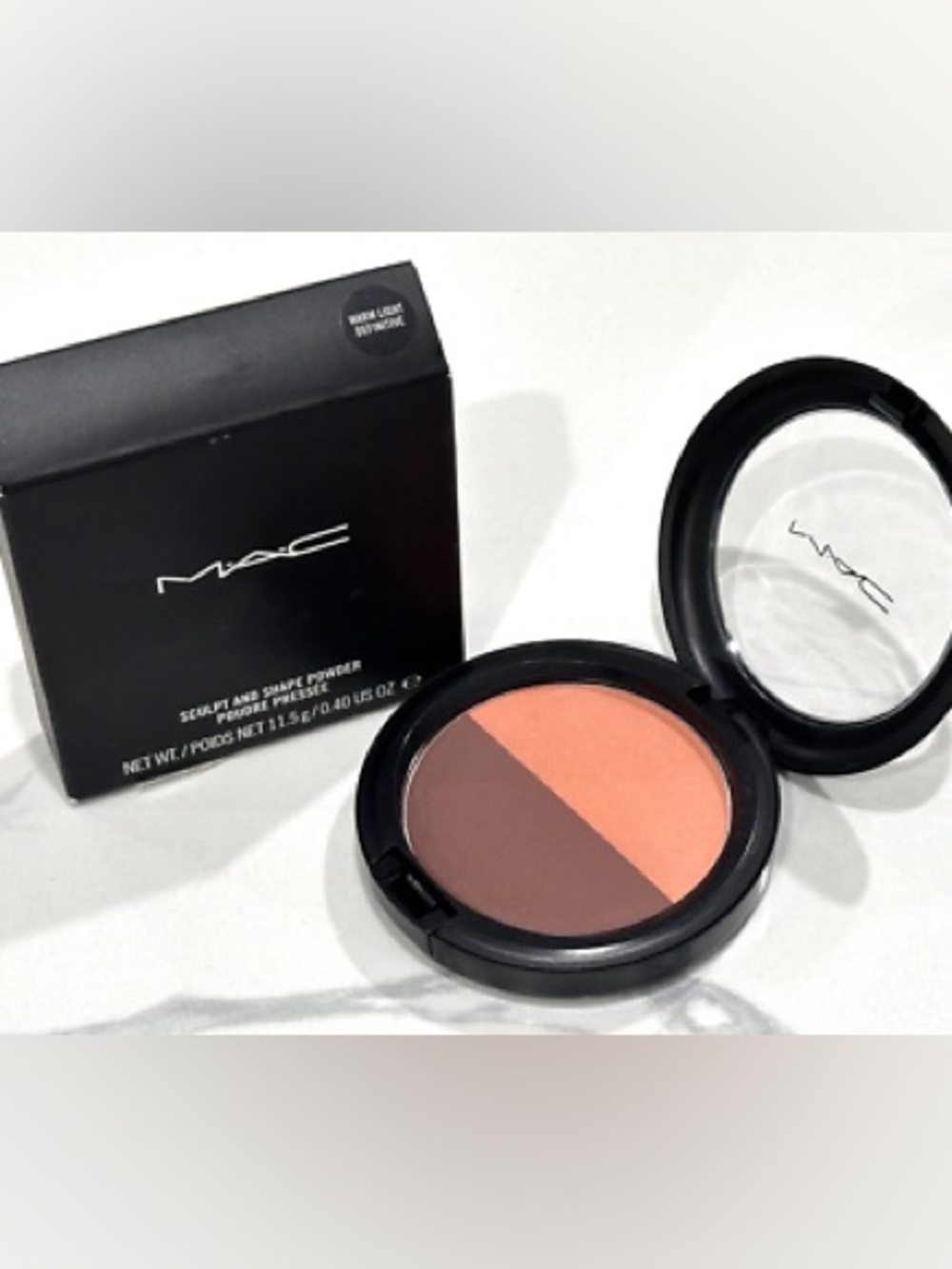 MAC Cosmetics Duo & Shape Powder sculpting  warm light  Limited Edition